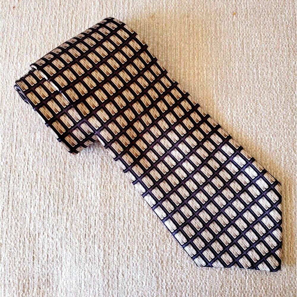 Pierre Cardin 100% Silk Neck Tie One Size